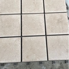 オフホワイト300x300x15mm クレガーレ　ベランダ バル...