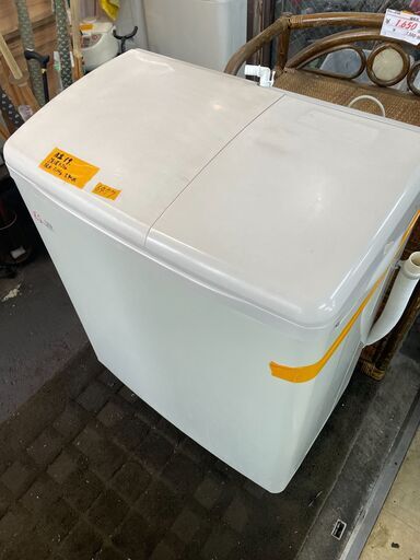 リサイクルショップどりーむ荒田店　No6477 二層式洗濯機　貴重な二層式♪　日立　２０１９年製♪　高年式♪　洗濯４．５ｋｇ　脱水５ｋｇ　動作確認ＯＫ♪