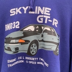 スカイライン GT-R BNR32 プルオーバーパーカー Lの画像