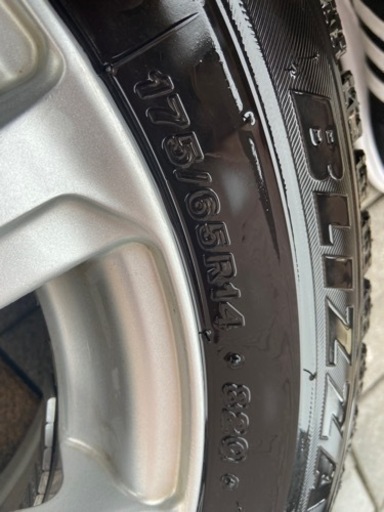 決まりました！【冬タイヤ】ブリヂストンVRX 175/65/R14 2019年製 ホイール付４本セット
