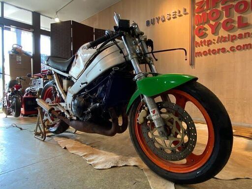 □YAMAHA TZR 250 1KT ヤマハ 250cc レース仕様 ホワイト パーツ取り 部品取り車 ベース車 バイク 札幌発★