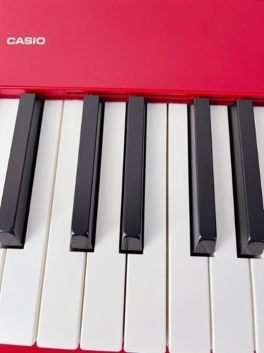 カシオ(CASIO)電子ピアノ Privia PX-S1100RD(レッド) 88鍵盤 スリムデザイン