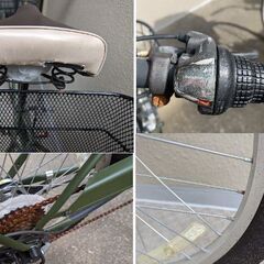 自転車　24インチ　6段変速の画像