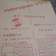 構造用パーチクルボード　倉庫保管品　現残３５枚／８０中　DIYリフォームにの画像