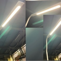 LED電気スタンド　ホワイトの画像