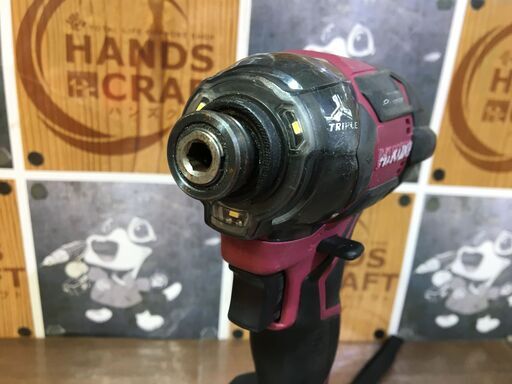 ハイコーキ WH36DC インパクトドライバ 36V バッテリー×2 充電器 フルセット 中古品 【ハンズクラフト宜野湾店】