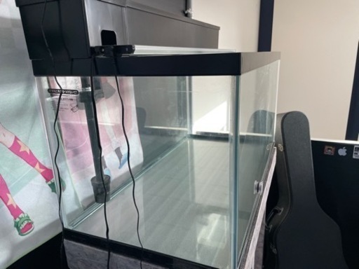 値下げしました！！GEX 90センチ水槽中古 グランデ90、照明付き