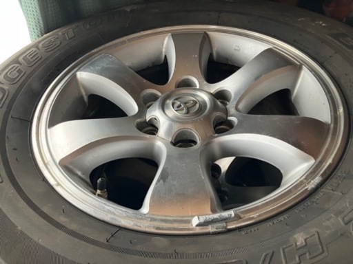 プラド ホイール 265/65R17 4本