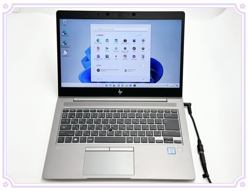 送料無料 保証付 超高速SSD 14型 ノートパソコン HP ZBook 14u G5 中古良品 第8世代 Core i7 16GB 無線 Bluetooth Webカメラ Windows11 Office