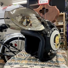 【お買い得‼️】Vanch ヘルメット バイク 自動二輪車乗用 サイズフリー♪の画像