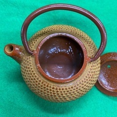 ミニ鉄瓶　水差し（赤）の画像