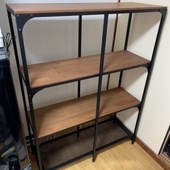 【確定済】【引越前最終セール5000円】イケア「FJÄLLBO/フィエルボ」シェルフユニット(100×136cm)の画像