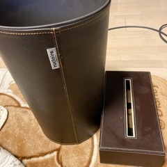 ティッシュケースとゴミ箱セットお値下げしました‼️の画像