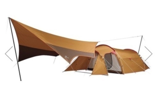 スノーピークエントリーパックＴＴ2回使用の美品