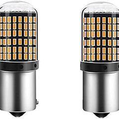2個　S25 シングル LED ウインカー アンバー １５０°　Ｋ1