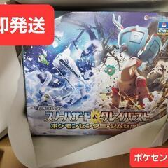 【即受け渡し】ポケモンセンター産　シュリンク付　スノーハザード&...