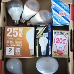 （J-422)　LED電球･蛍光球･レフ球各種(未使用・中古）*...