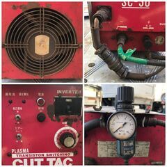 🔷🔶🔷WY1/123 DAIDEN ダイデン 小型直流プラズマ切断機 AR-SC30 CUT TAC SC-30 三相200V※通電確認済み ★直接引き取り限定🔷🔶🔷の画像