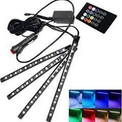 LED イルミ ライト テープ イルミネーション 車内 アクセサリー 車　Ｋ1の画像