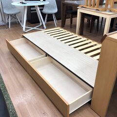 ▼値下げ▼シングルベッドセット フランスベッド 引き出し付き マットレス付き 💳自社配送時🌟代引き可💳※現金、クレジット、スマホ決済対応※の画像