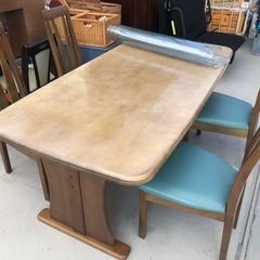 ダイニングテーブルセット 椅子4脚 テーブルサイズ180cm×88cm×高さ68cm