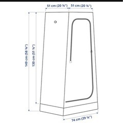 IKEA  Vuku ワードローブの画像