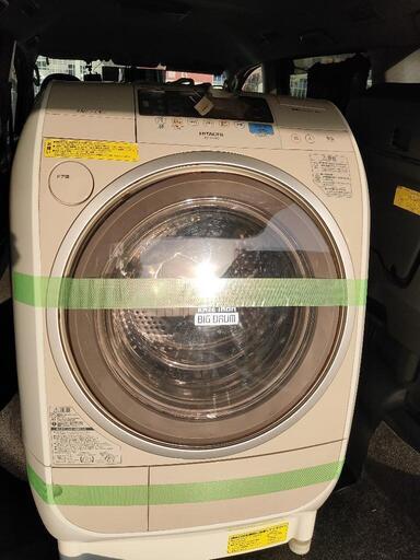 日立 洗濯機 ドラム式 ビックドラム カゼアイロン hitachi