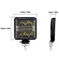 2個　LEDワークライト 102w 投光器 作業灯 12v 24v 高輝度　Ｋ1の画像