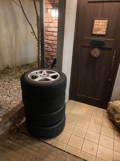 フォルクスワーゲン純正　パサート　215/55R16アルミ　タイヤ付の中古