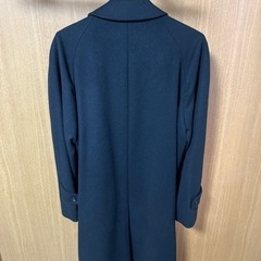 カシミア100% コート　ブラックの画像