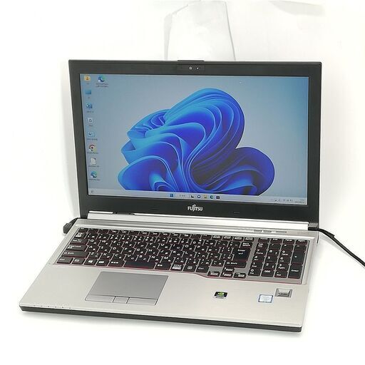 日本製 新品SSD 15.6型 ゲーミング ノートパソコン 富士通 H770 中古良品 第7世代 i7-7820HQ 32GB 無線 NVIDIA Windows11 Office