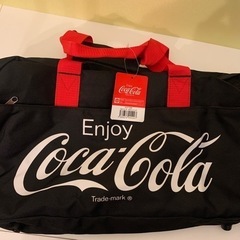 新品未使用 コカコーラのボストンバッグ！の画像