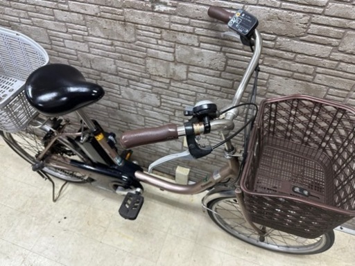 新生活応援SALE  東京23区配達無料　新基準 Panasonic パナソニック　ビビSS 6.6Ah 電動自転車☆中古☆パナ 191