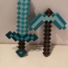 マインクラフト なりきりダイヤモンドの剣 & ツルハシ