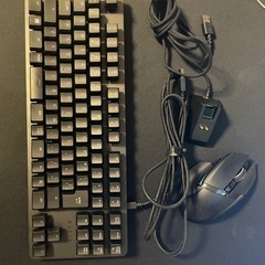 Razer ゲーミング キーボード マウス セット 充電スタンド付き