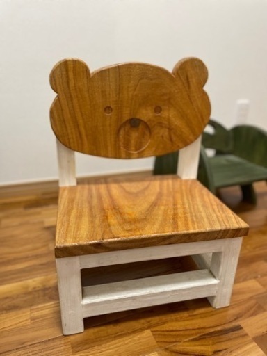 ハンドメイド　オーダー　子供椅子