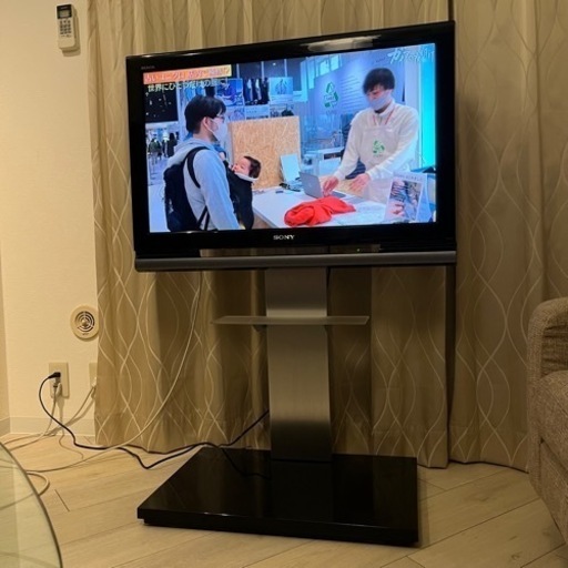 SONY BRAVIA 32V液晶テレビ+壁寄せスタンド