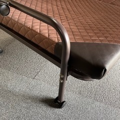 ●折りたたみベッド　ブラウン●あげますの画像