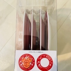 TokyoDisneyresort メラミンプレート4枚セットの画像