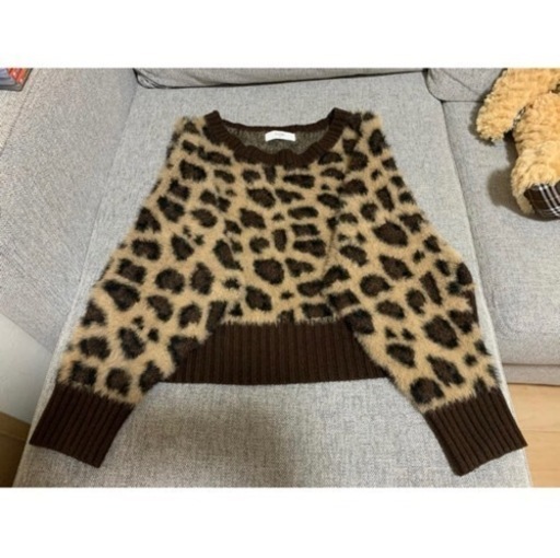 美品 希少 極上品 Slobe スローブ 原価4.2万円　レオパート柄　ヒョウ柄