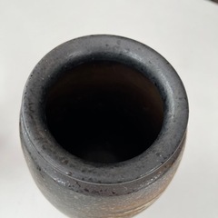 花瓶　焼物の画像