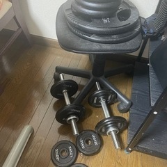 thanh lý bộ tạ gymの画像