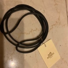 ○エルメス　ラニエール革紐新品未使用