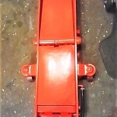 バンザイ　ガレージジャッキ　MA-200LS　手動・エアー兼用タイプ低床 エアージャッキ フロアジャッキ 点検清掃さび止め仕上塗装済み
