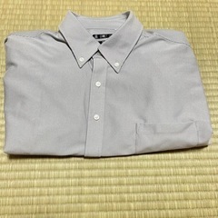 【未着用】大きめ　ワイシャツ　スーツセレクト　黒　スーパーノンアイロンの画像