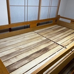 【受付終了】二段ベッド(島忠にて購入)の画像
