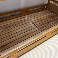 【受付終了】二段ベッド(島忠にて購入)の画像