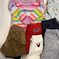 80〜95女の子冬服の画像
