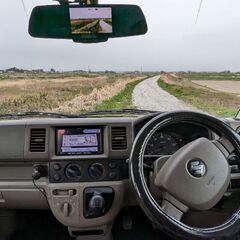 平成18年 スズキ エブリィ バン 機関良好 パートタイム4WD 5速MT 車検長い令和6年12月 走行120400km フルセグ地デジ ナビ ドラレコ バックカメラ  スタッドレスタイヤ付属 美車の画像