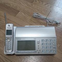 中古パナソニック おたっくす デジタルコードレスFAX  1.9...